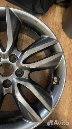 Литой диск r19 santa fe 3