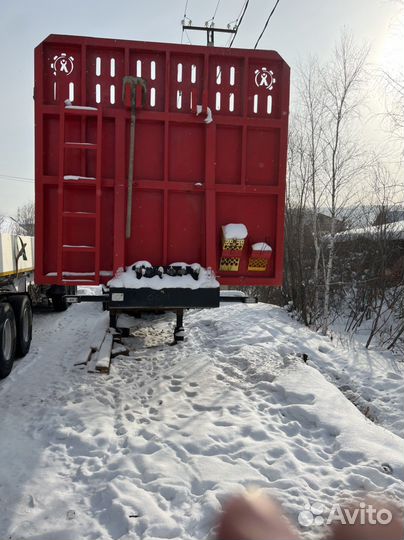 Полуприцеп лесовоз (сортиментовоз) НовосибАРЗ 981300, 2019