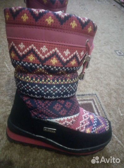 Сапоги зимние для девочки