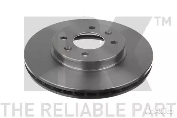 Диск тормозной передний вентилируемый hyundai sola