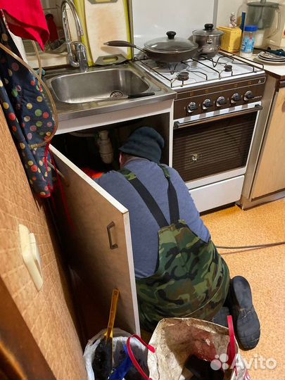 Сантехник Устранение засоров Прочистка канализации