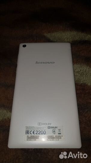 Планшет Lenovo IdeaTab 2 A7-30DC 3G 8GB Белый