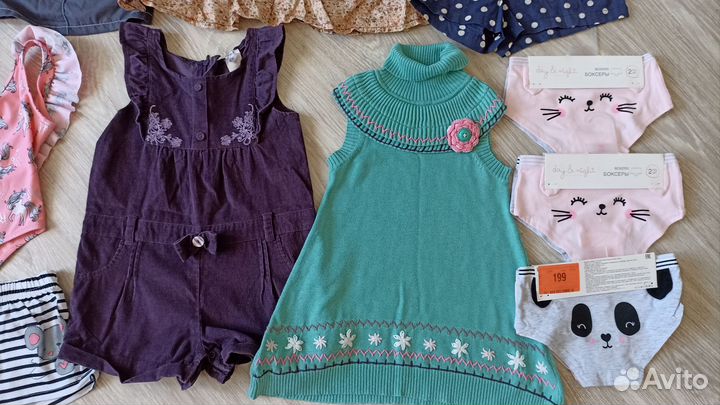 Вещи пакетом на девочку 3 года