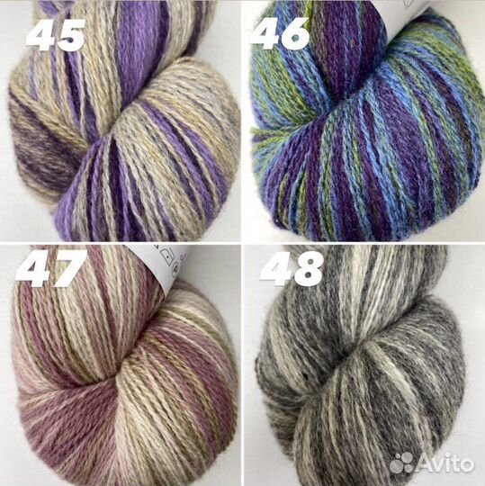 Пряжа эстонская Кауни 100 шерсть