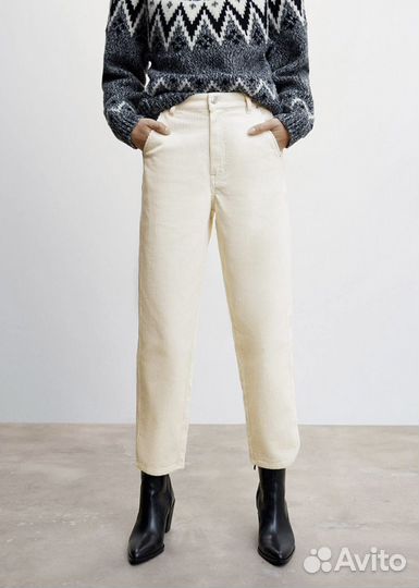 Вельветовые брюки Mango