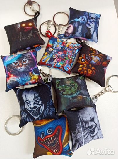 Брелоки подушки