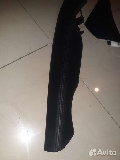 Кожаные вставки торпедо Тойота Марк Х 2004-2009г.в