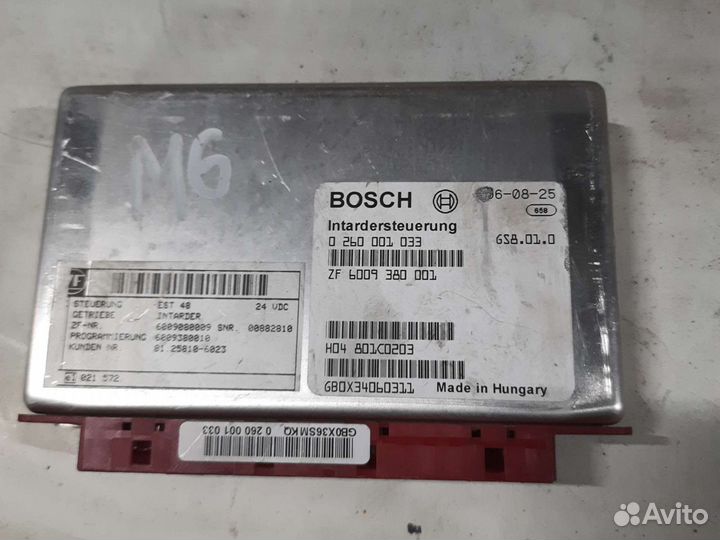 Блок управления АКПП - MAN 81258106023