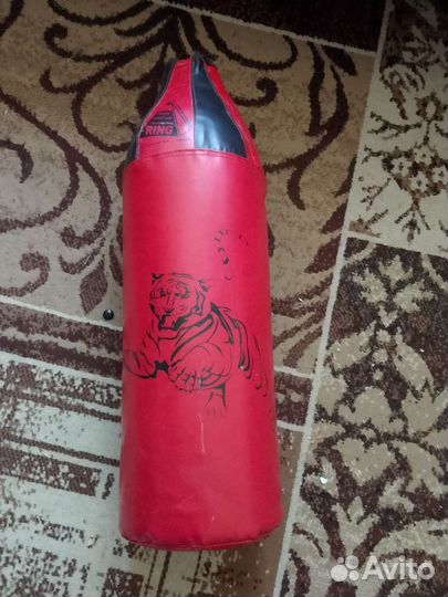 Боксерская груша кожа