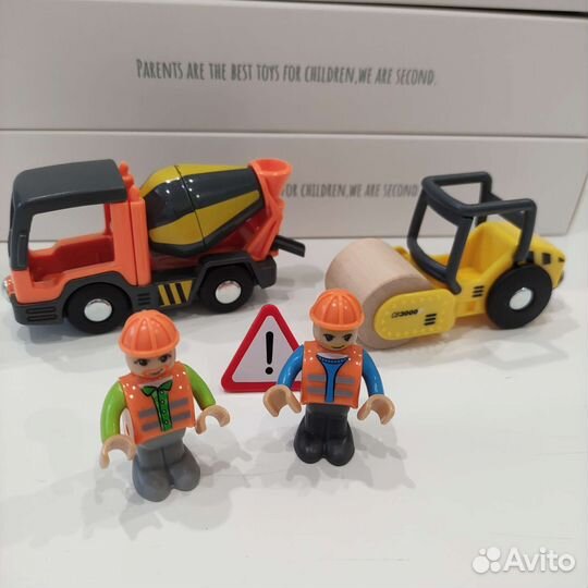 Набор машинок для деревянной дороги Икеа