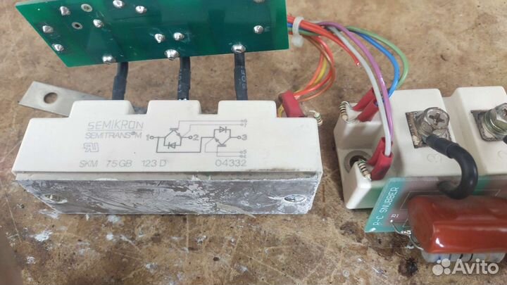 Igbt модуль с RC снаббером