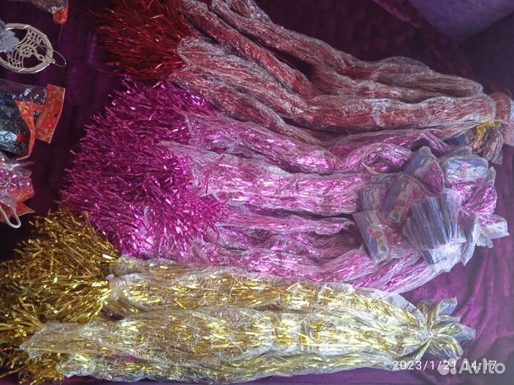 Новогодние украшения, игрушки