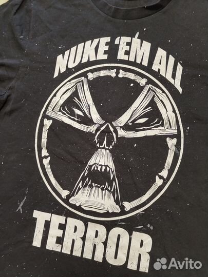 Футболка Nuke 'Em All Terror, оригинал