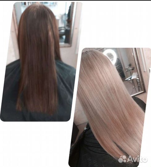 Сложное окрашивание волос,контуринг, аиртач