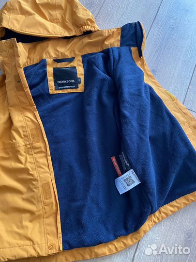 Куртка на флисе Didriksons новая