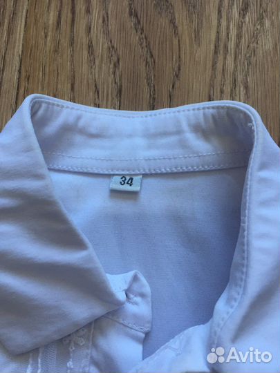 Рубашка школьная для девочки 116