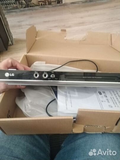Портативный dvd плеер lg