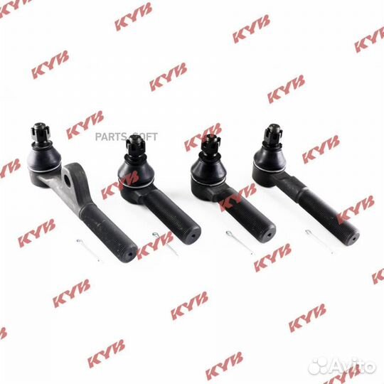 KYB KTR1289 Комплект рулевых наконечников toyota l