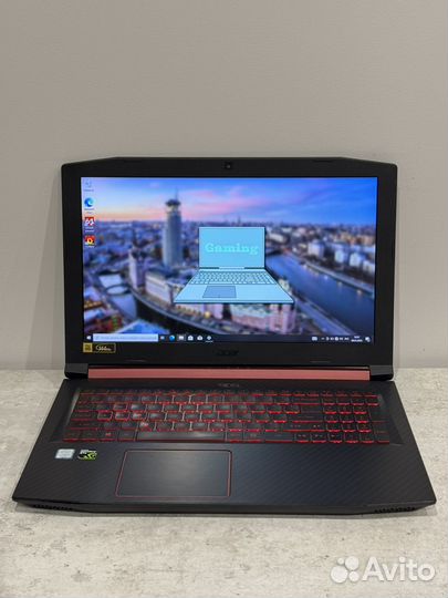 Игровой ноутбук acer nitro 144hz / GTX 1060