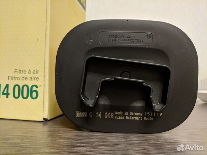 Воздушный фильтр Mann C 14006