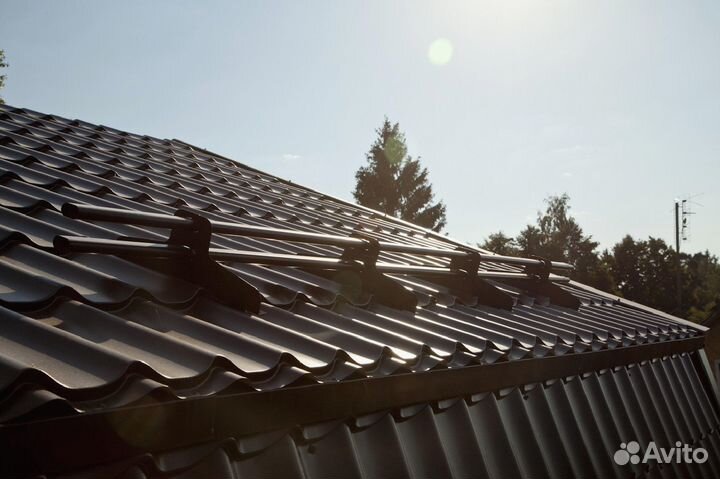 Снегозадержатели трубчатые на крышу