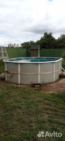 Каркасный бассейн бу