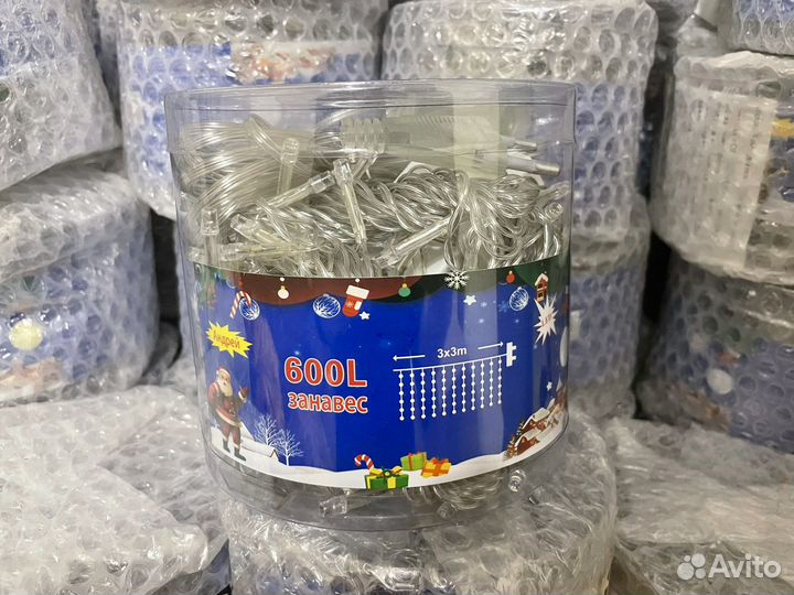 Гирлянды занавес оптом