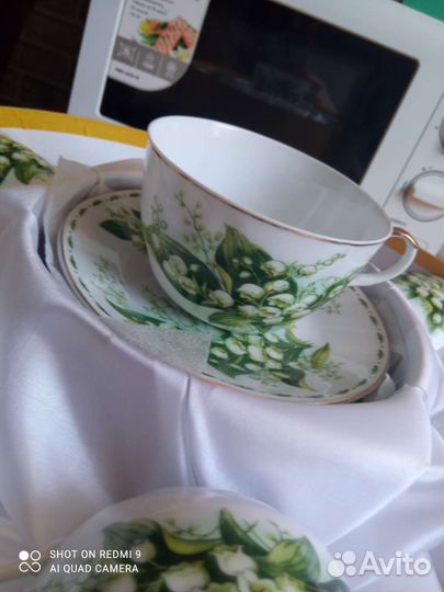Чайный сервиз новый