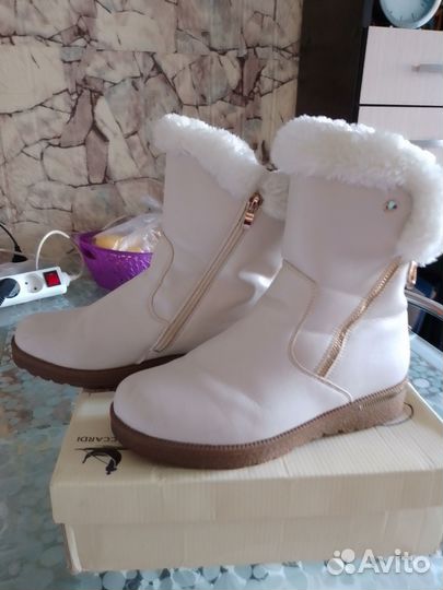 Полусапожки жен.38, зима