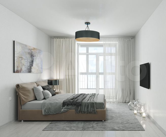 2-к. квартира, 40,1 м², 12/25 эт.