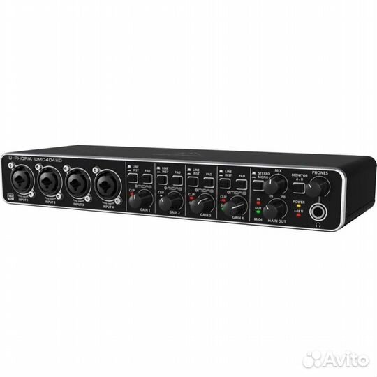 Продам аудиоинтерфейс Behringer UMC404HD