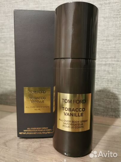 Tom Ford Tabasco vanille спрей для тела