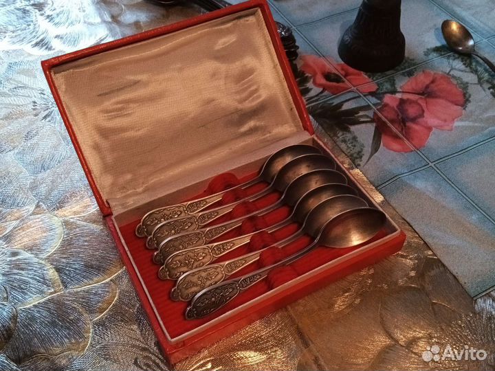 Ложки чайные мельхиоровые СССР