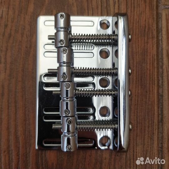 Новый бридж для бас-гитары под 4 струны типа Gotoh
