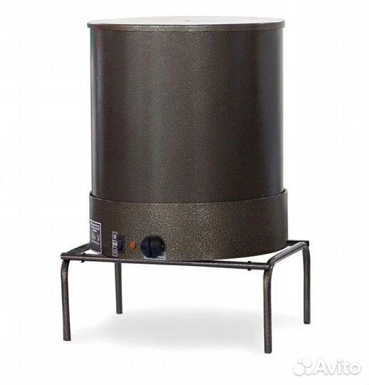 Коптильня горячего копчения с тэном, уличная