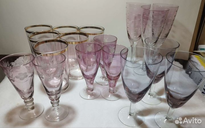 Аметистовое стекло СССР