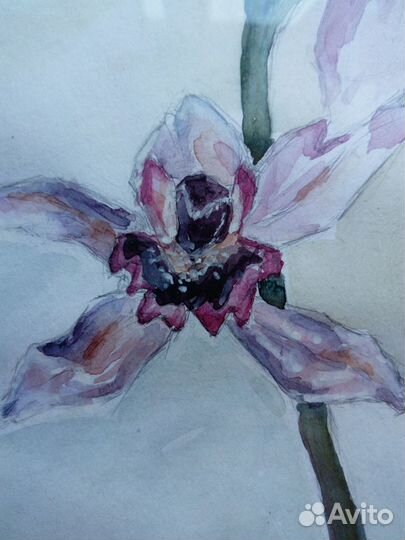 Картина акварельная