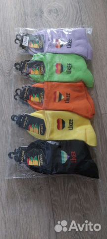 Носки женские 10 пар (лайк,тик ток)