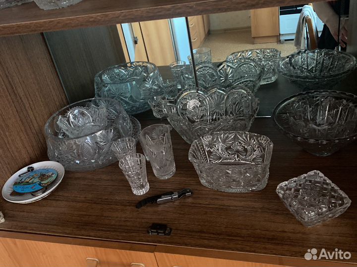 Хрустальная посуда СССР