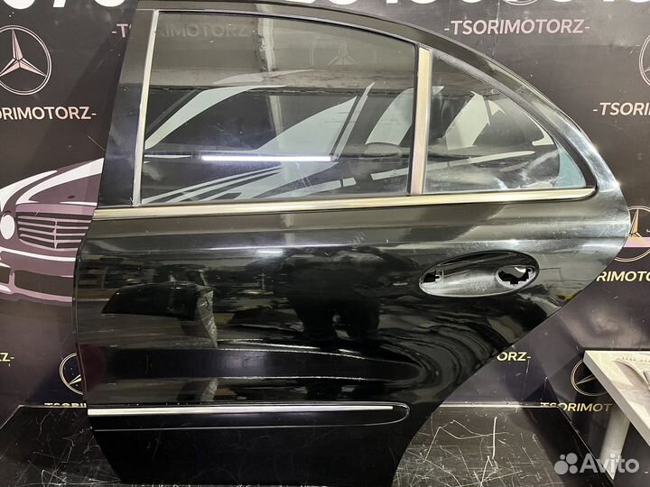 Дверь задняя левая мерседес w211 цвет 040U