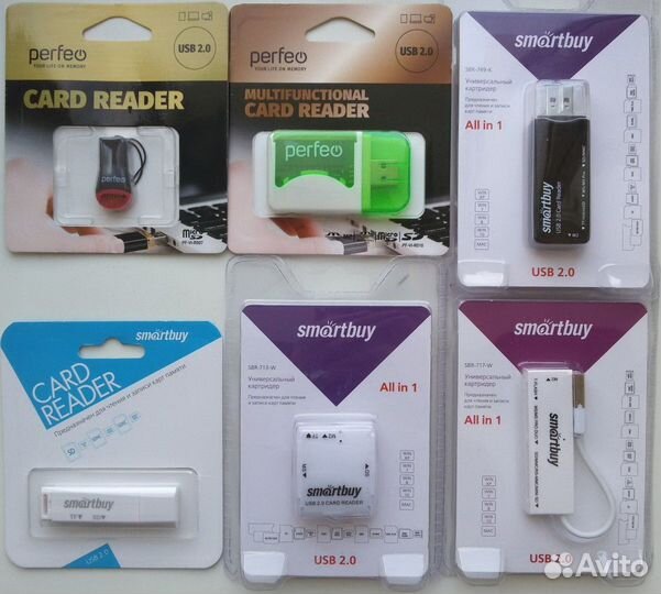 Картридер для MicroSD SD MS M2