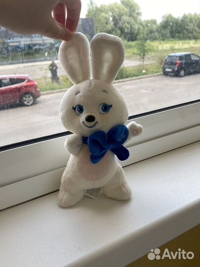 Мягкая игрушка заяц