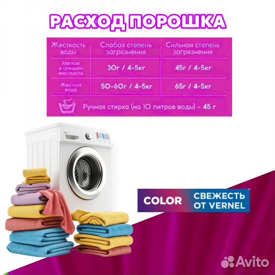 Стиральный порошок Persil Color Персил Колор 6кг