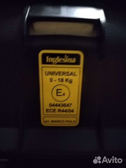 Детское автокресло от 0 до 18 inglesina