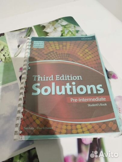 Solutions pre intermediate 3-е издание