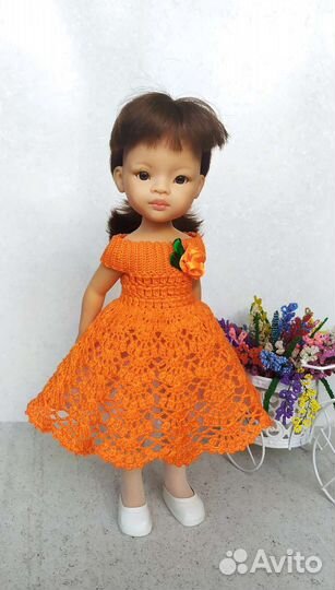 Платье для куклы Паола Рейна