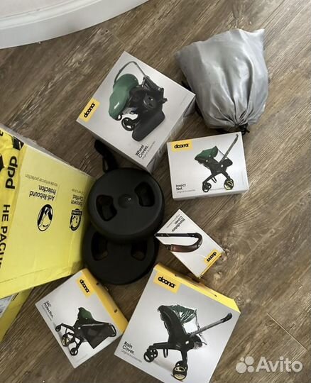 Коляска автокресло doona и допы