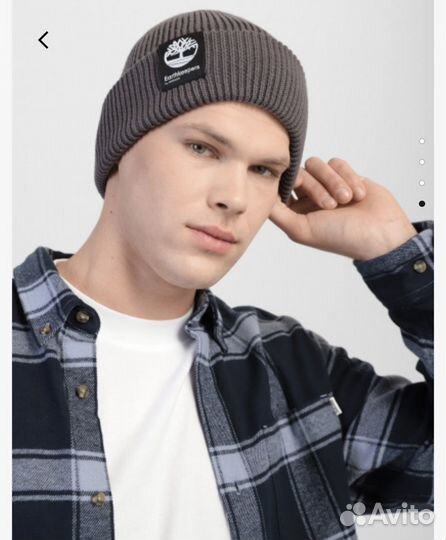 Шапка мужская Timberland. (Б/у)