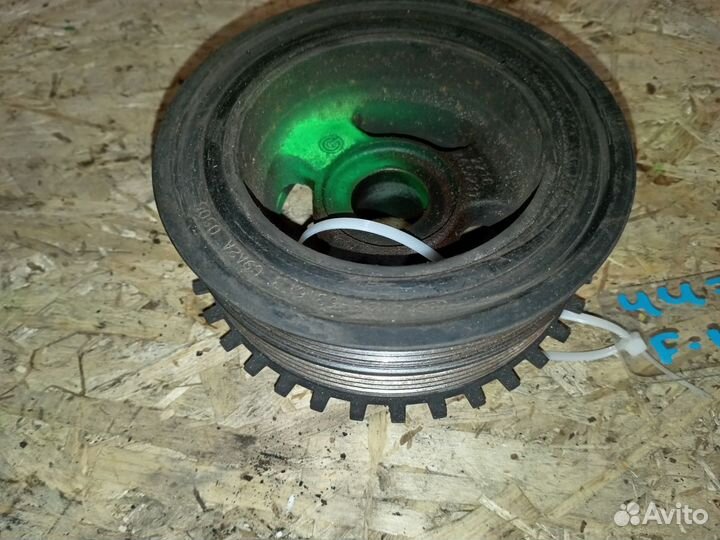 Шкив коленвала форд фокус 2 1.8 бензин