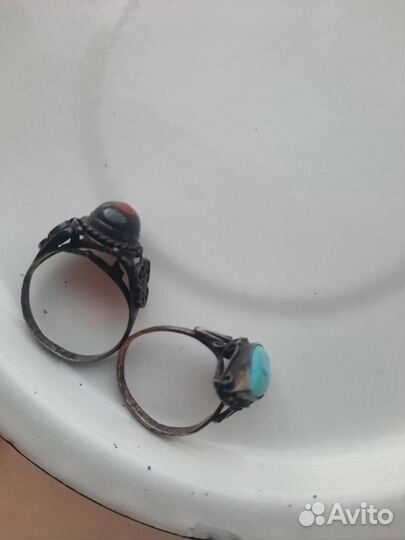 Винтажное серебряное кольцо